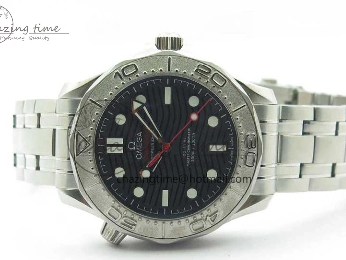 1227 Snug Seamaster Diver 300M Nekton VSF 1:1 Best Edition Black Dial on SS Bracelet A 7888
